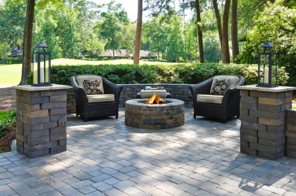 Fire Pit Installation in Sun City