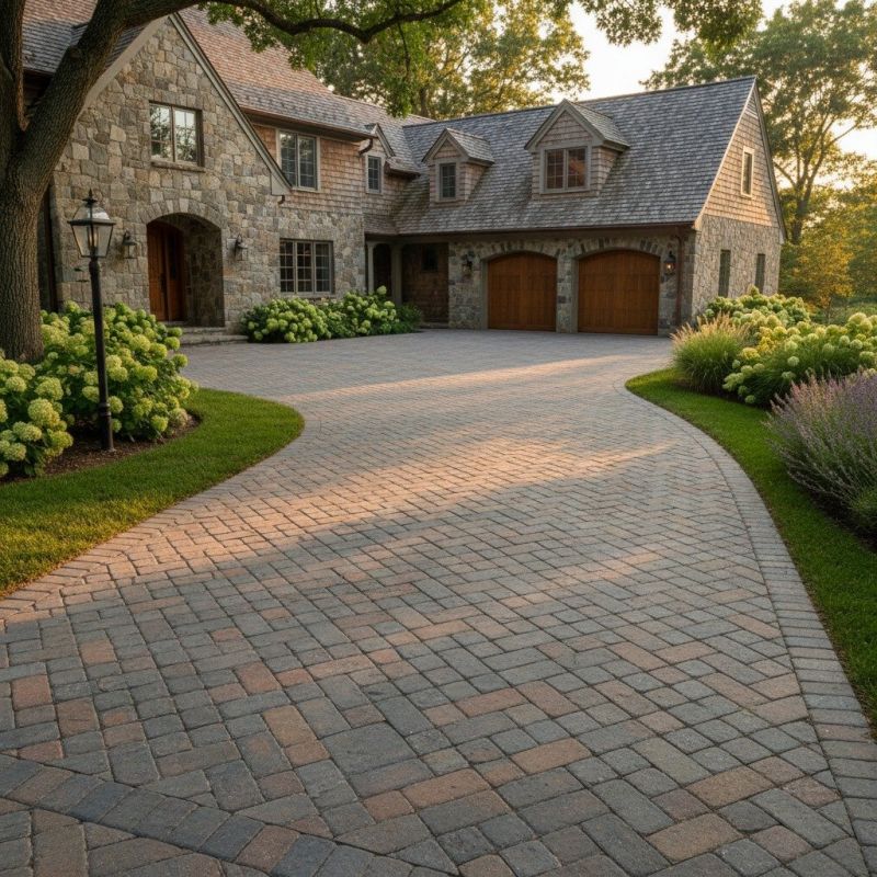Paver Driveway Installation